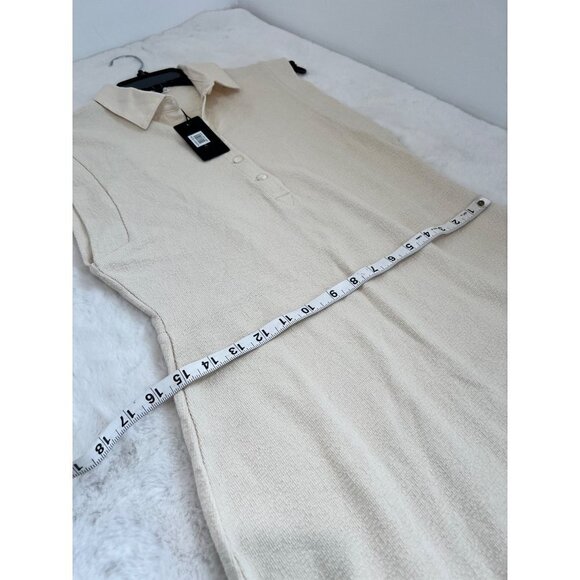 New rag & bone Size S/P Mckenna Cotton Polo Minidress Antique White MSRP $295 - Picture 6 of 16